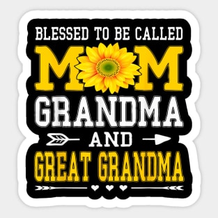 Blessed To Be Called Mom Sticker